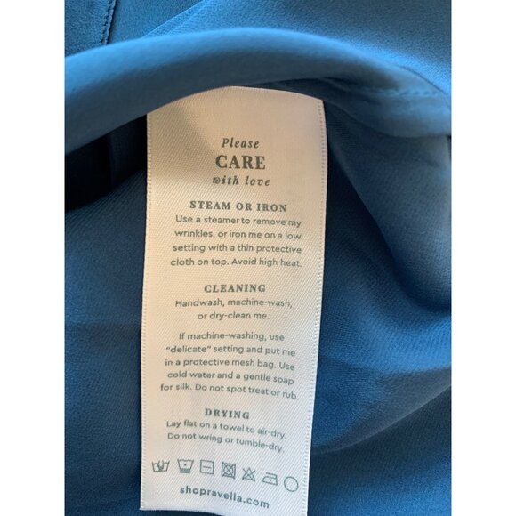 Elegant Blue Button Down Shirt - Picture 8 of 13